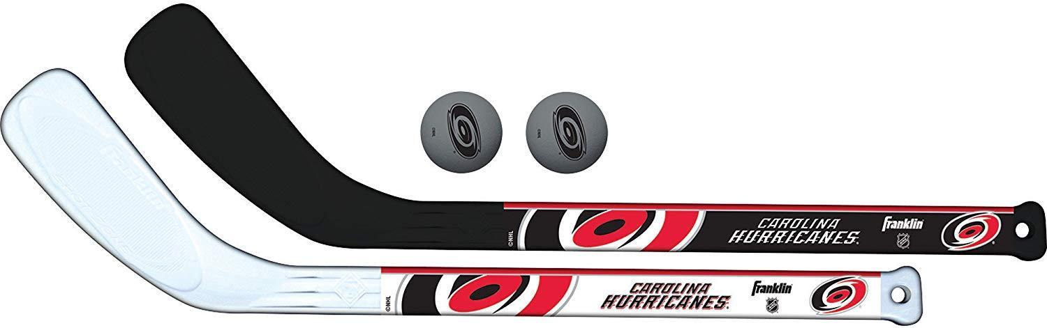 Franklin Sports NHL Team Mini Hockey 2 Piece Stick Set for Kids