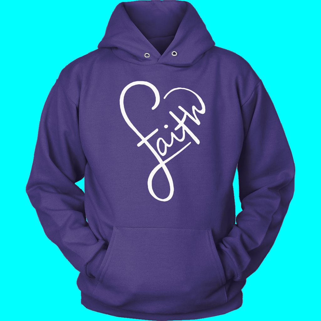 Faith In A Heart Hoodie