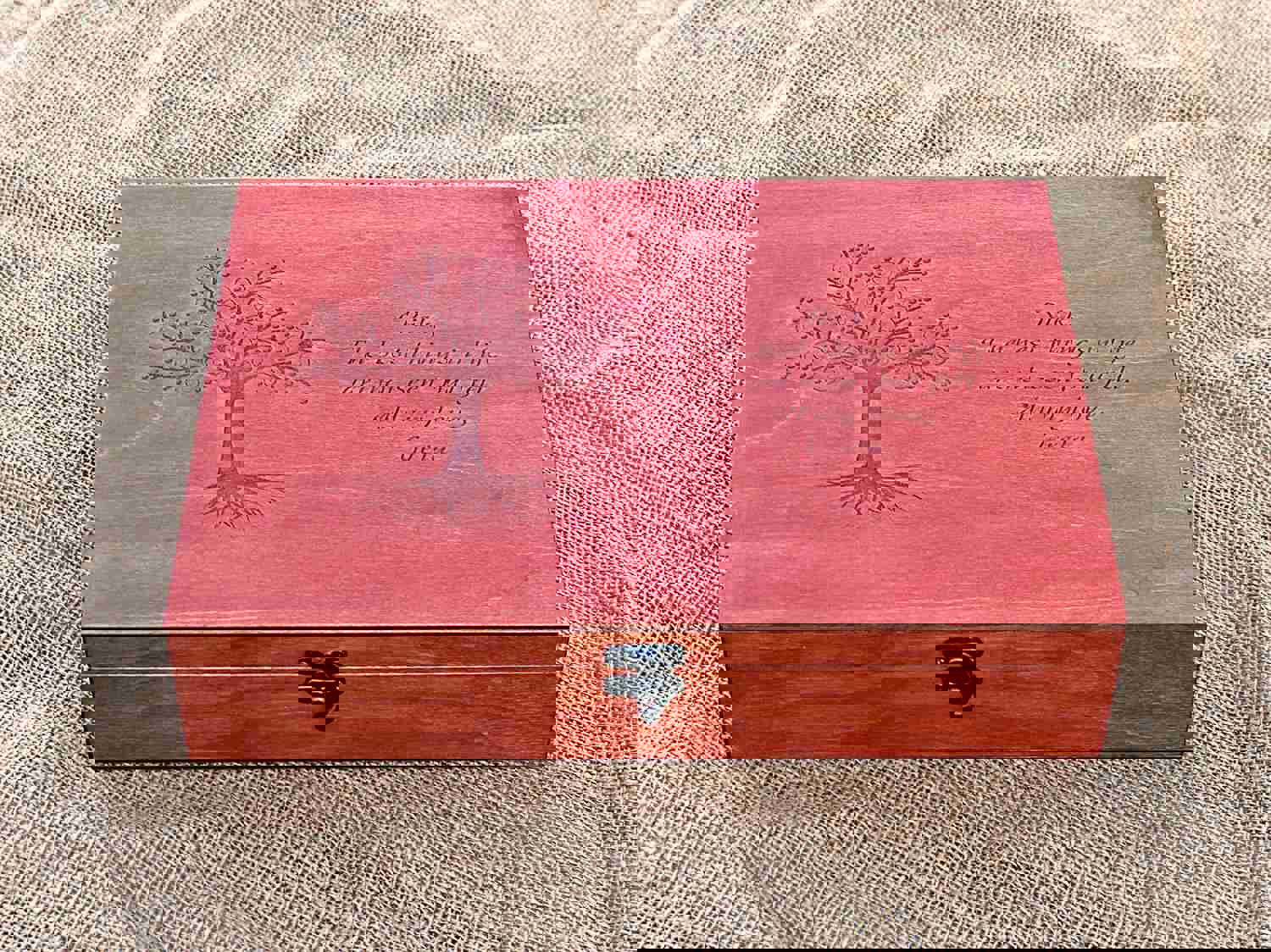 Personalized Memory Box - Wedding Anniversary Gift for Him