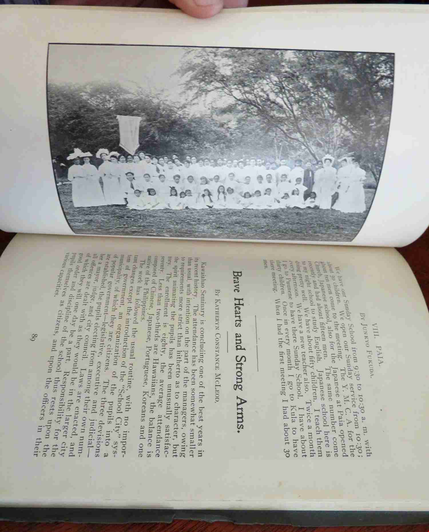 Hawaiian Evangelical Association 1907 Illustrated Report Mission Book with Photos