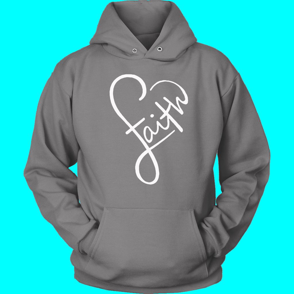 Faith In A Heart Hoodie
