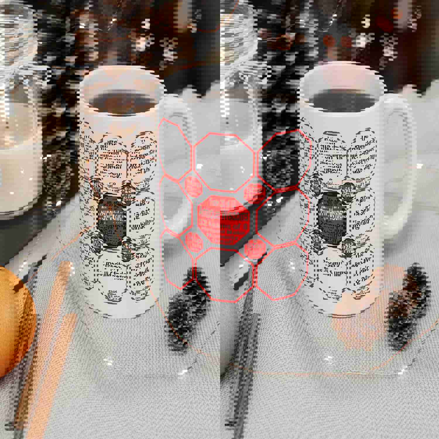 Team 20 of 52 Teams That Make Humanity Great! Wisdom Ceramic Mug 11oz