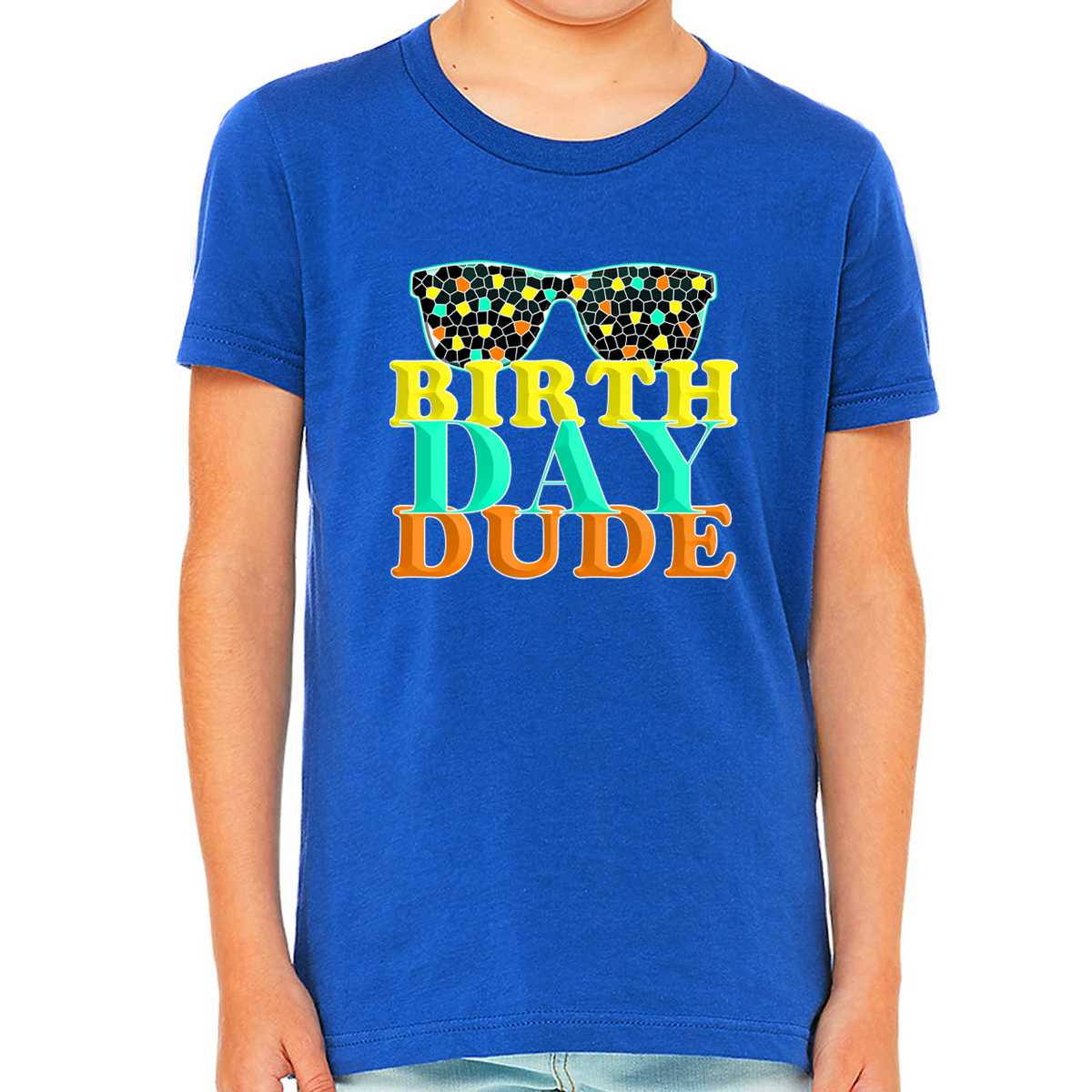 Birthday Boy Shirt - Birthday Dude Shirt for Kids & Youth