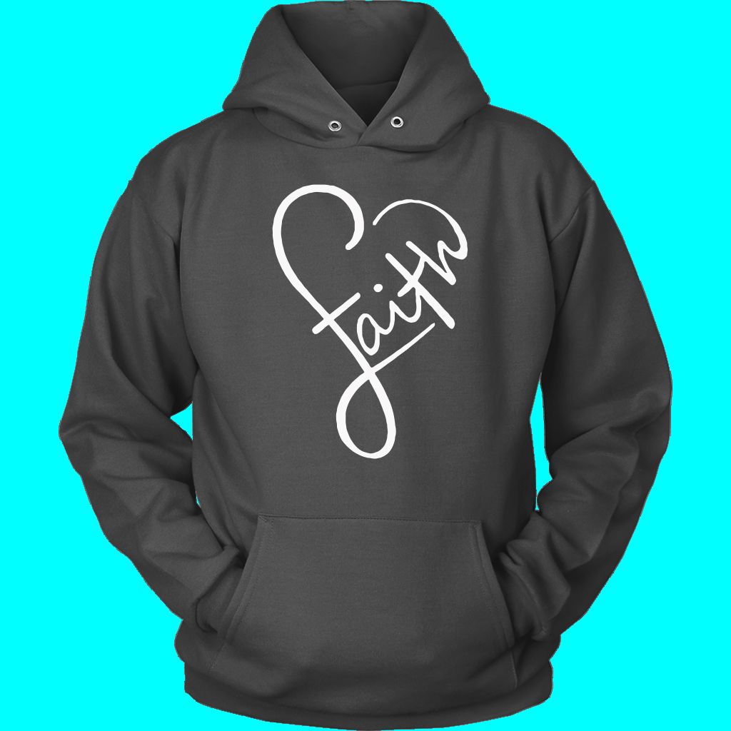 Faith In A Heart Hoodie