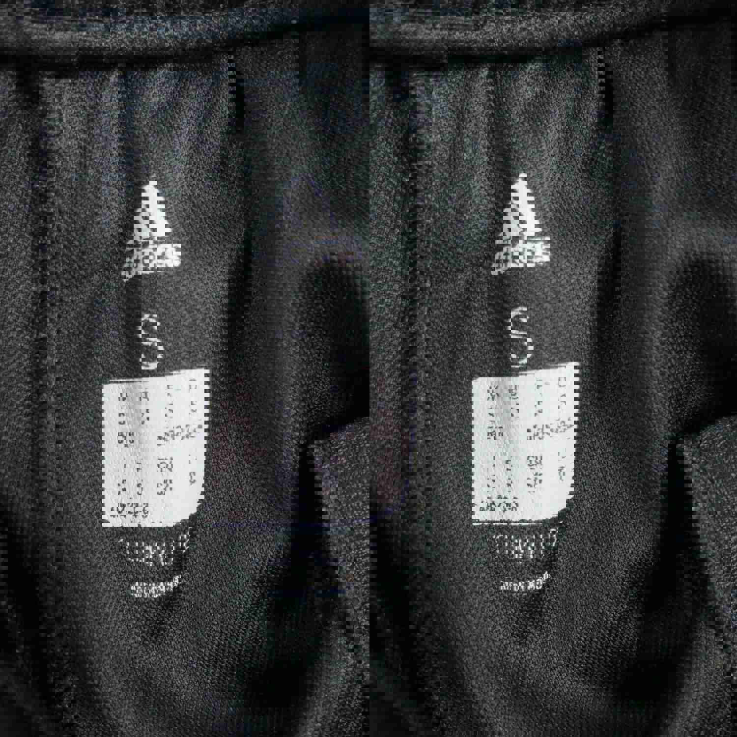 Adidas Mens Track Pants Sports Activewear 3 Stripes Logo Black Size Small