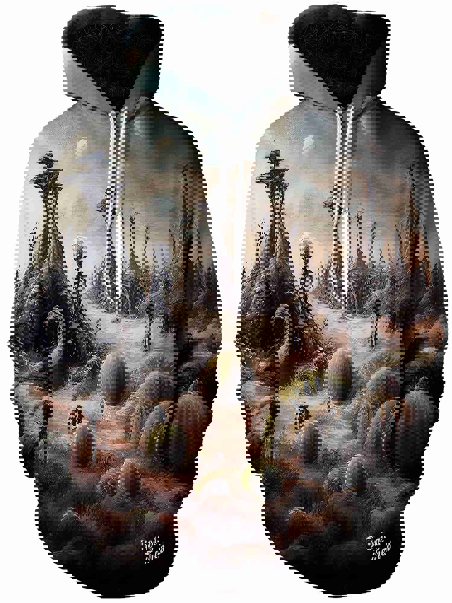 Friends Of Design Unisex Hoodie - Premium Quality Poly-Fleece Fabric