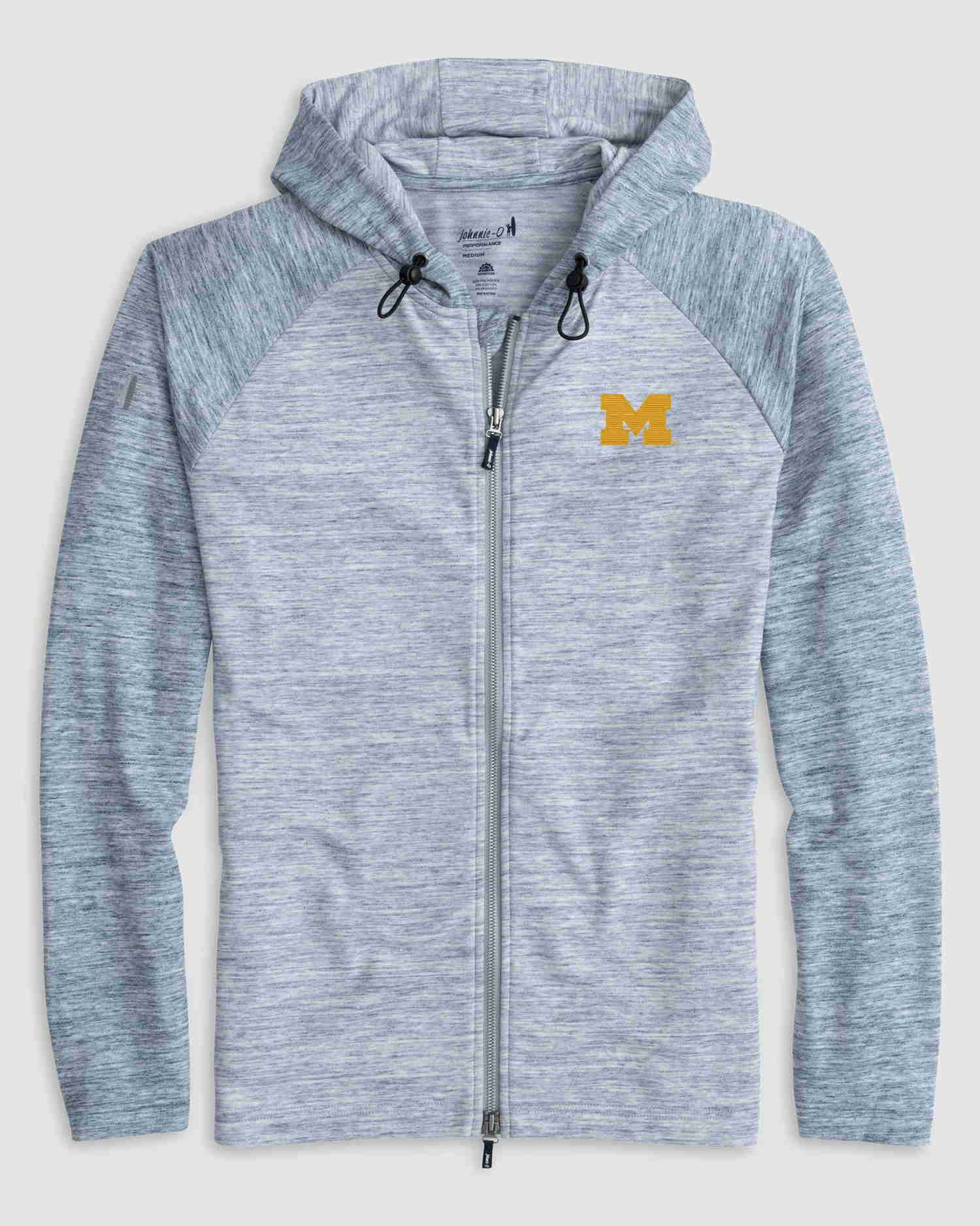 Michigan Daniel Performance Full Zip Hoodie
