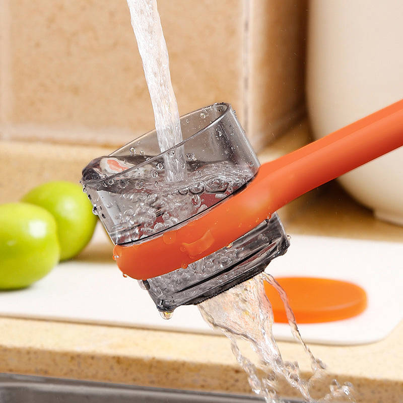 Kitchen Multi-Functional Peeler With Bucket Storage Scratcher