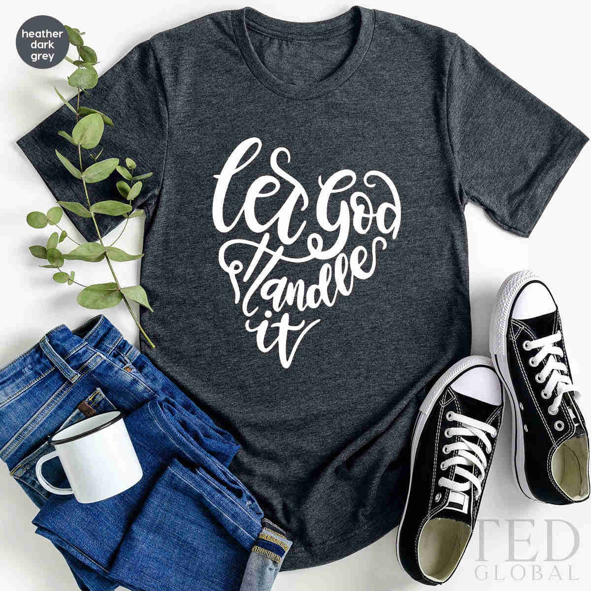 Cute Christian Shirt - Religious Faith Based Tee for Women