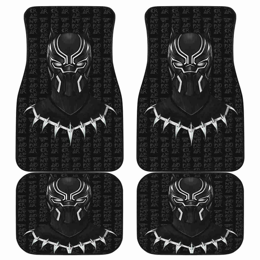 Black Panther Custom Car Floor Mats - Waterproof & Skid-Free