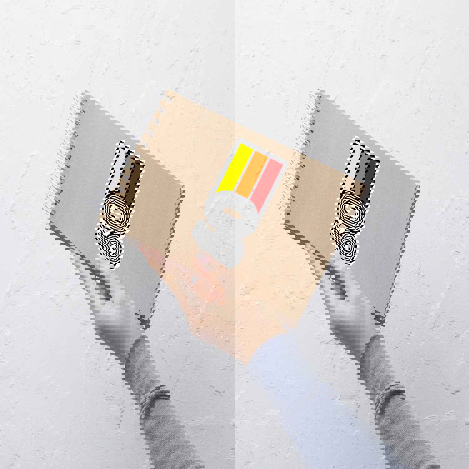 60 - 1960 Retro Tri-Line Decal Bubble-free Vinyl Stickers