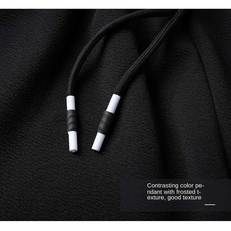 Men's Sportswear Tracksuit Two Piece Set - T-Shirt and Shorts for Running and Jogging