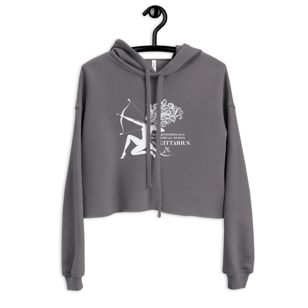 Crop Hoodie - Sagittarius