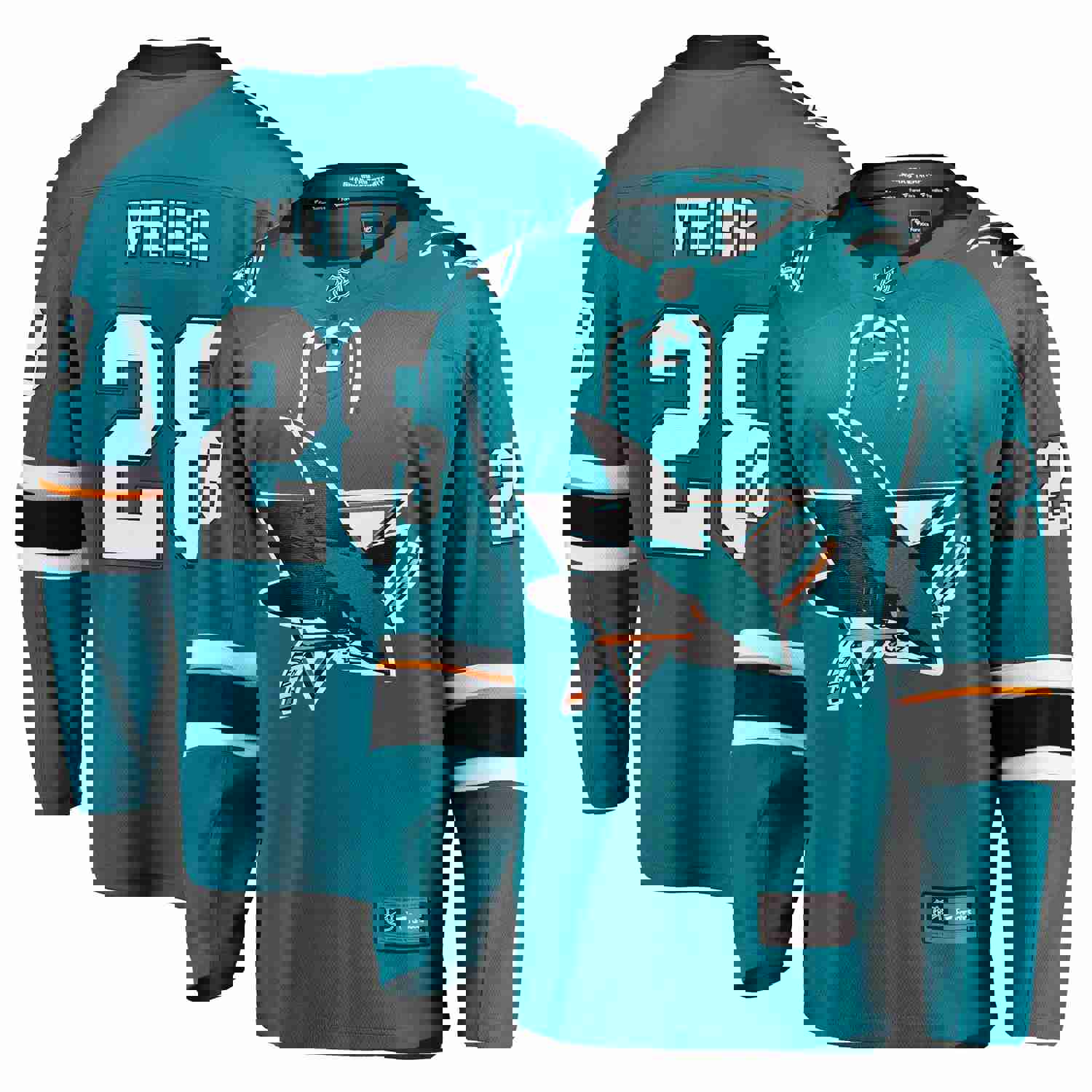Timo Meier San Jose Sharks Fanatics Branded Home Premier Breakaway Player Jersey - Teal
