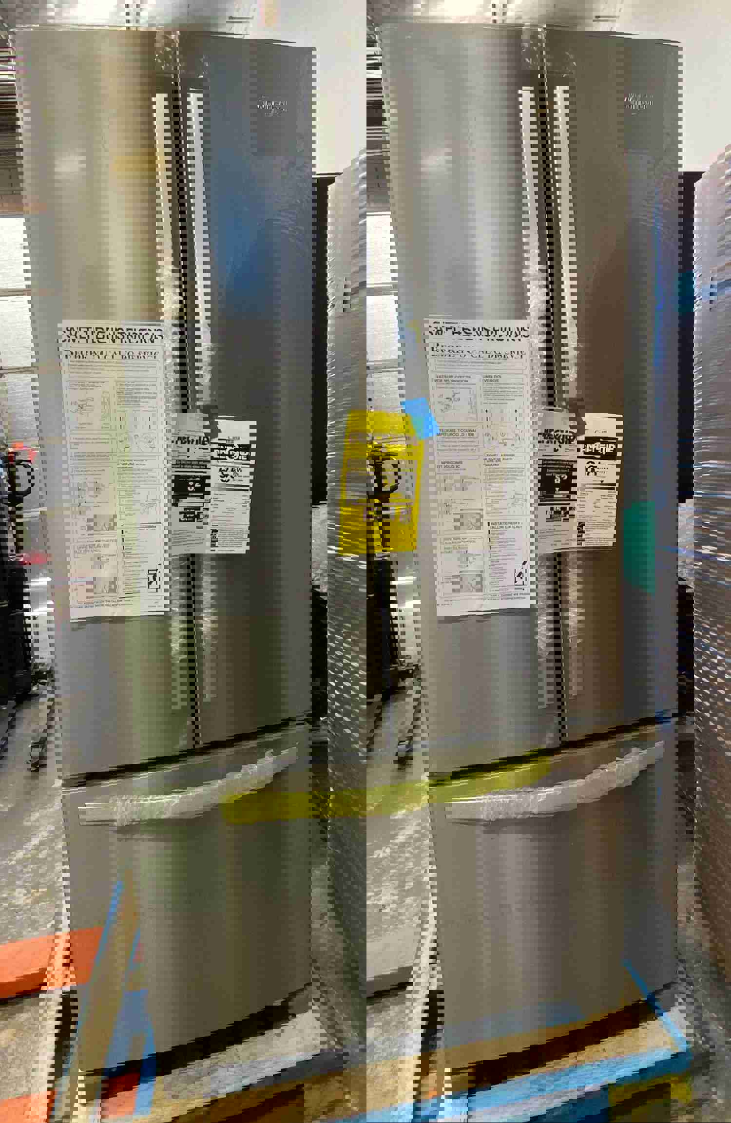Whirlpool WRF555SDFZ 36 Inch French Door Refrigerator with Spillproof Shelves and EveryDrop™ Filtration