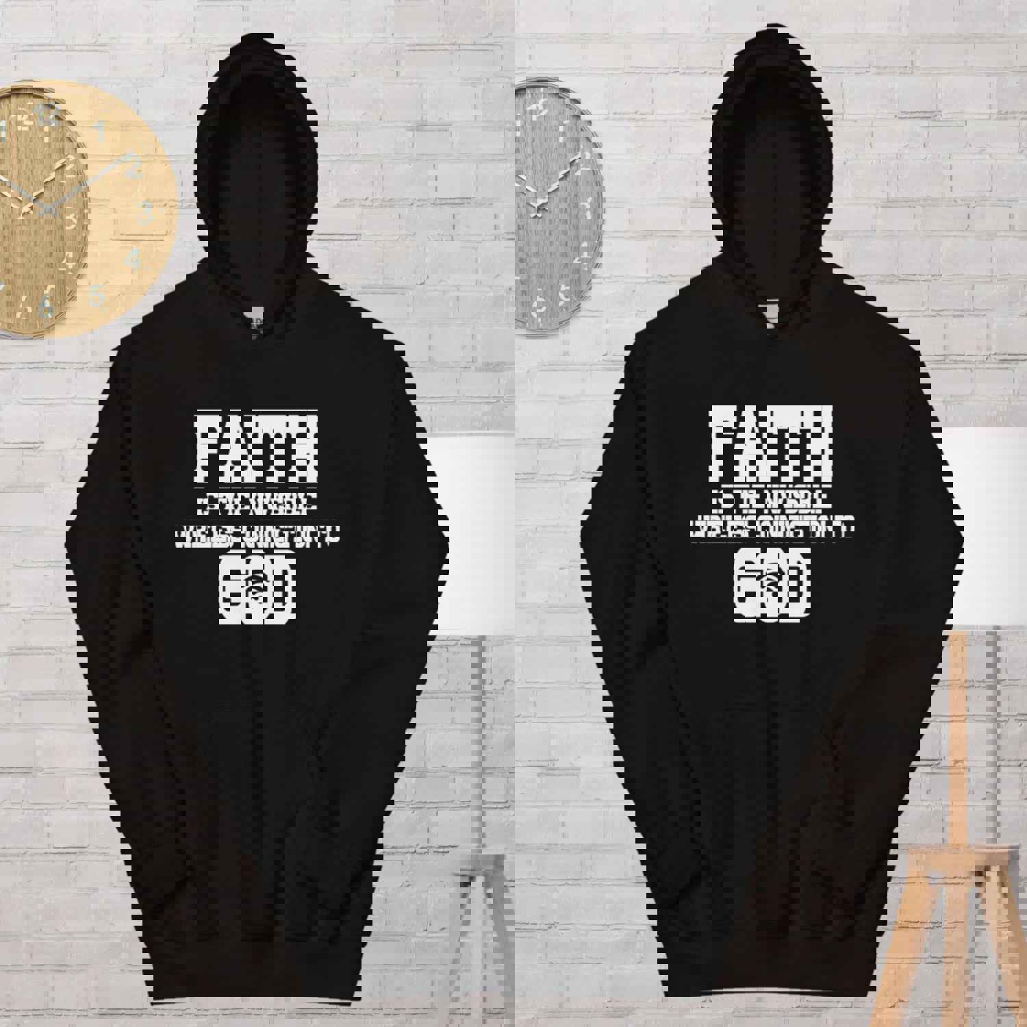 F&H Christian Faith Unisex Hoodie - Soft, Stylish, and Comfortable