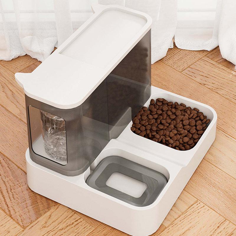 Large Capacity Automatic Cat Feeder and Water Dispenser