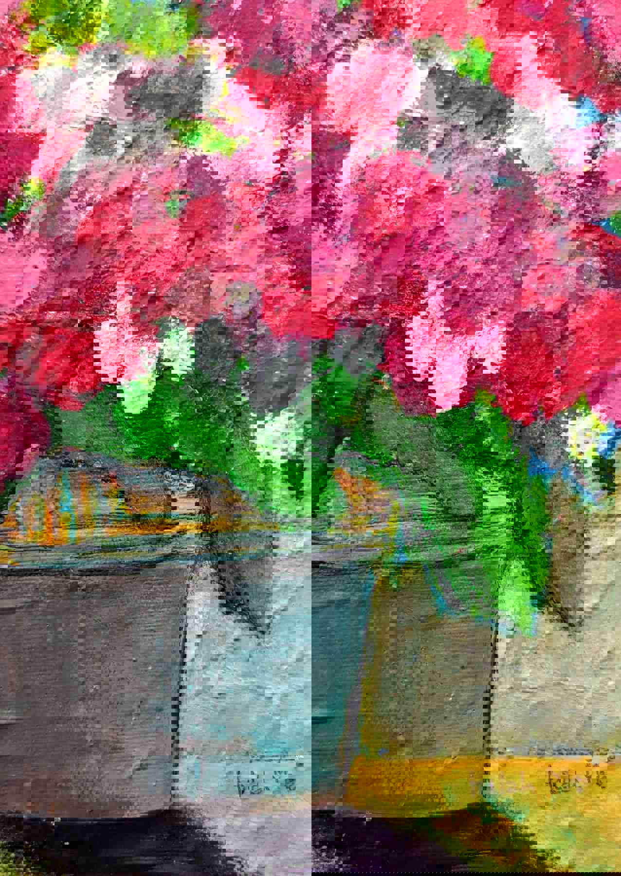 Beauty Of Simplicity - Acrylic Painting on Canvas Panel