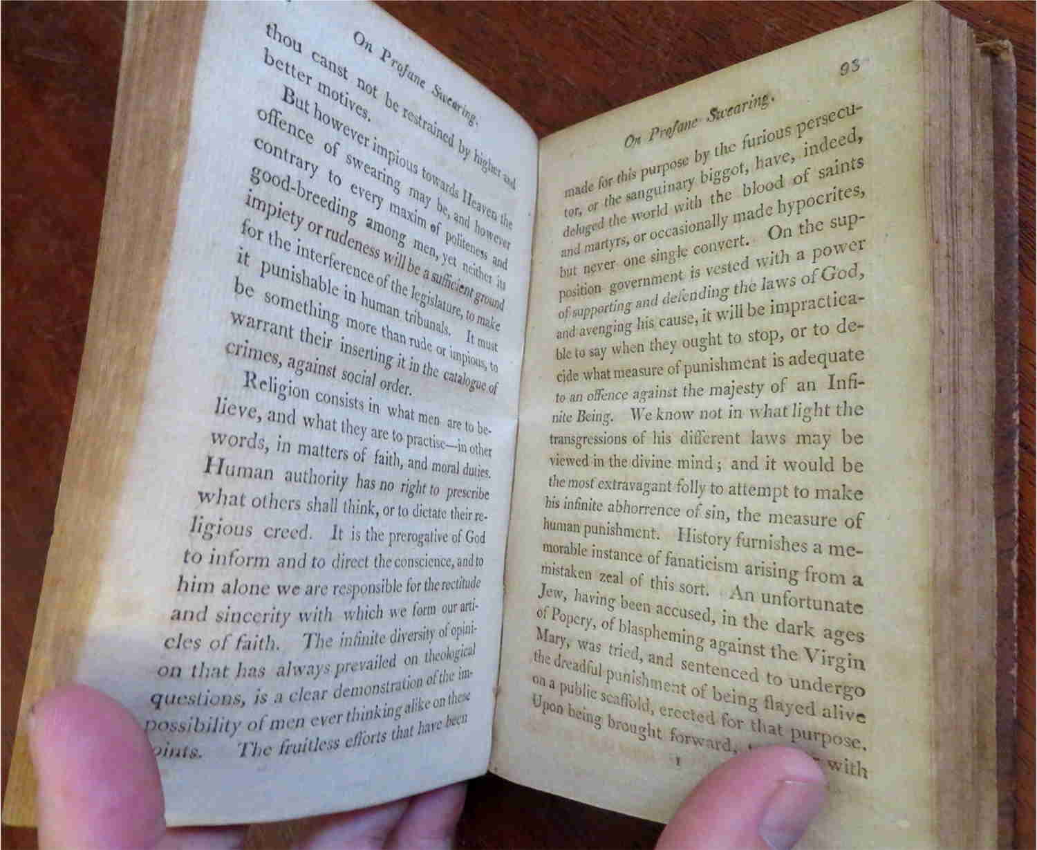 Charges and Extracts of Charges on Moral and Religious Subjects by Jacob Rush, 1804 Leather Book