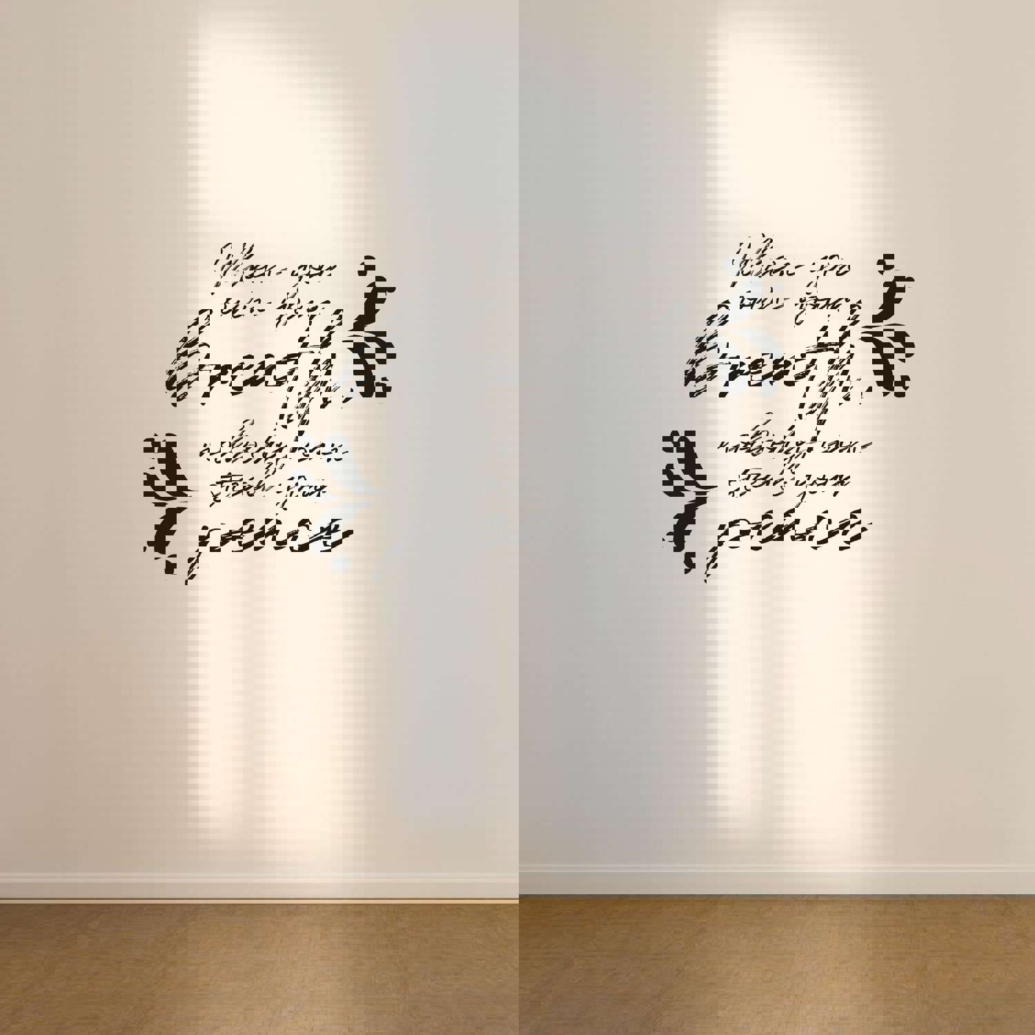 Reading Quotes Vinyl Wall Sticker Art Decal - Nobody Can Steal Your Peace