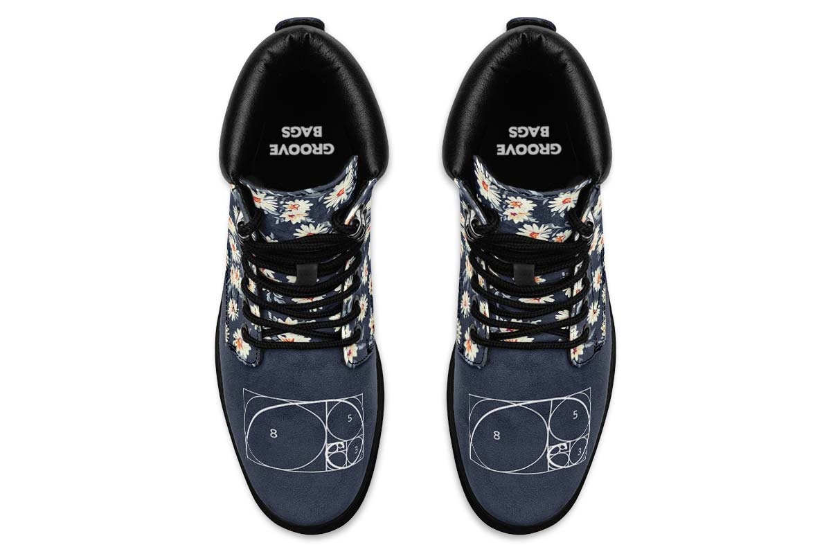 Floral Golden Ratio Classic Vibe Boots