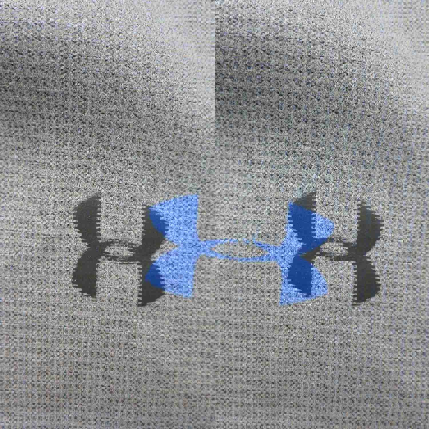 Under Armour Men's Pullover Hoodie Sweatshirt Logo Heatgear Slate Blue Size SM