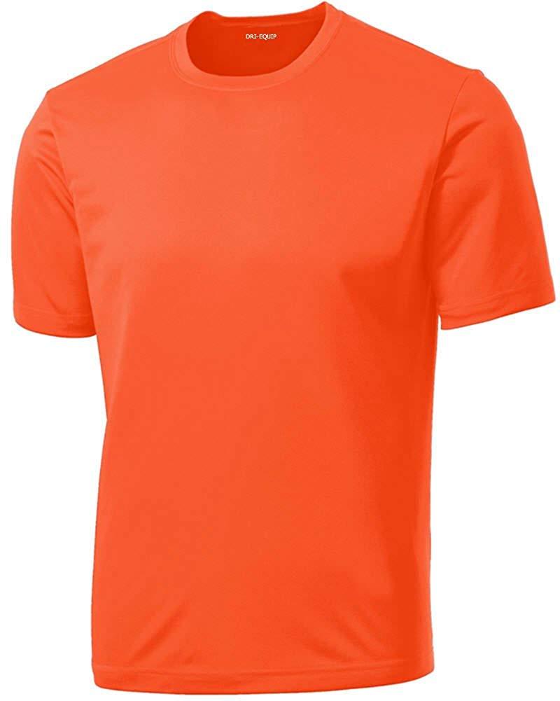 Dri-Equip Youth Athletic All Sport Training Tee Shirts - 24 Colors, Moisture-Wicking & Breathable