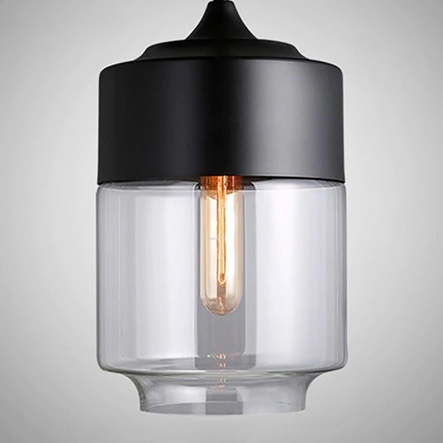 MIRODEMI® Modern Loft Hanging Glass Pendant Lamp for Kitchen, Restaurant, Bar, Living Room, Bedroom