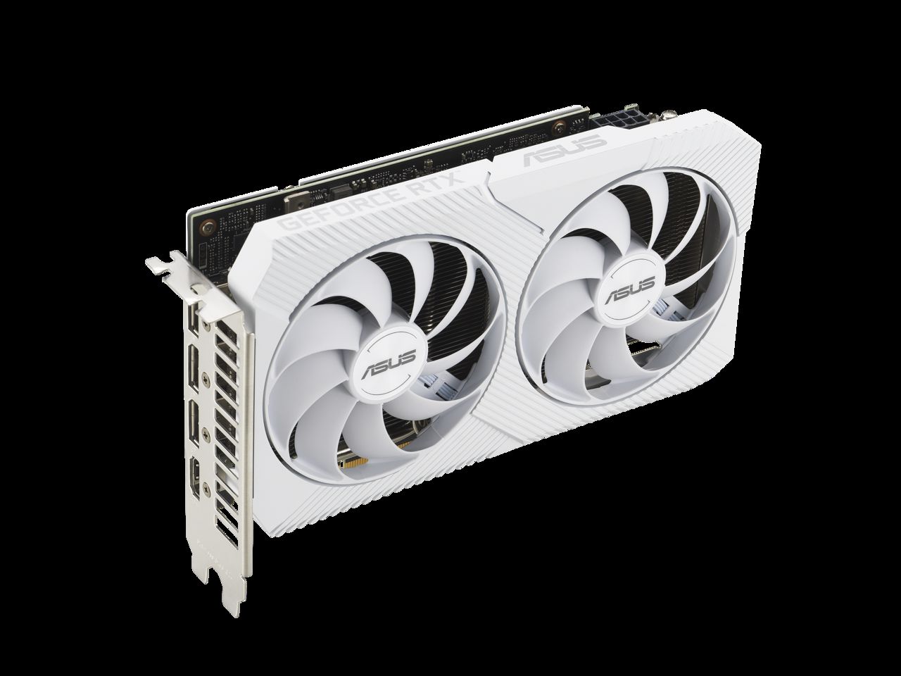 ASUS Dual GeForce RTX 3060 White OC Edition 12GB GDDR6 Graphics Card