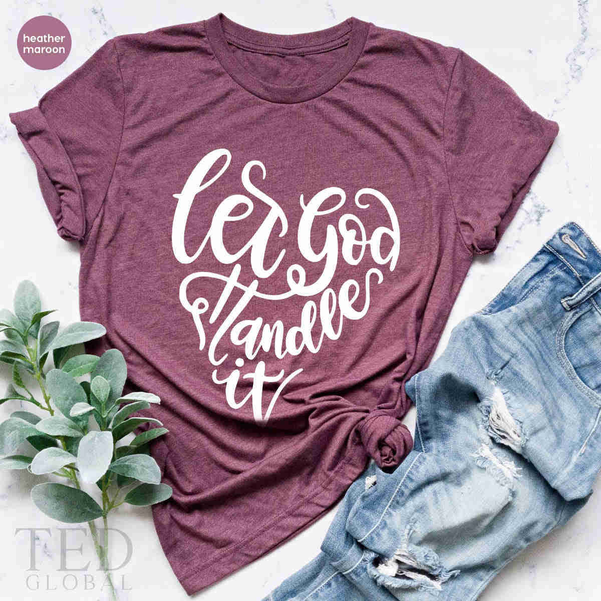 Cute Christian Shirt - Religious Faith Based Tee for Women
