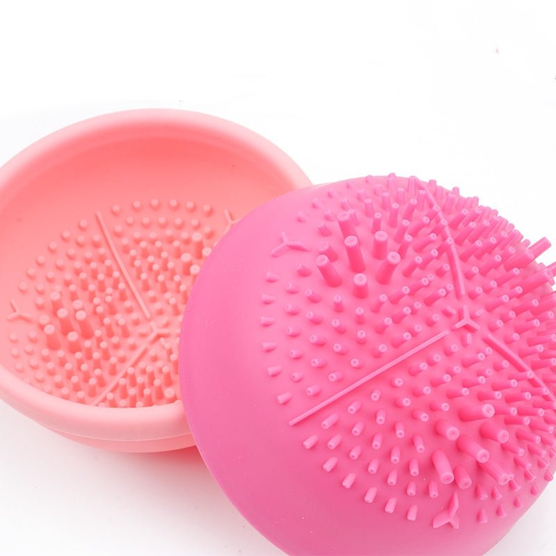 Electric Makeup Brush Cleaner Machine - Portable Automatic USB Cosmetic Brush Cleaner for All Size Brushes