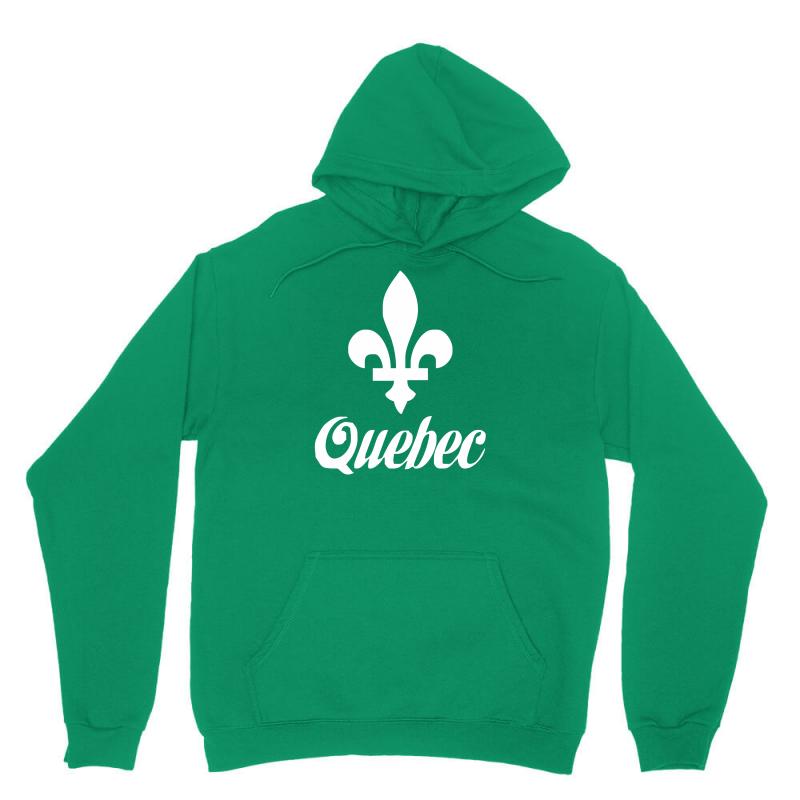 Quebec Canada Unisex Hoodie by MDK ART