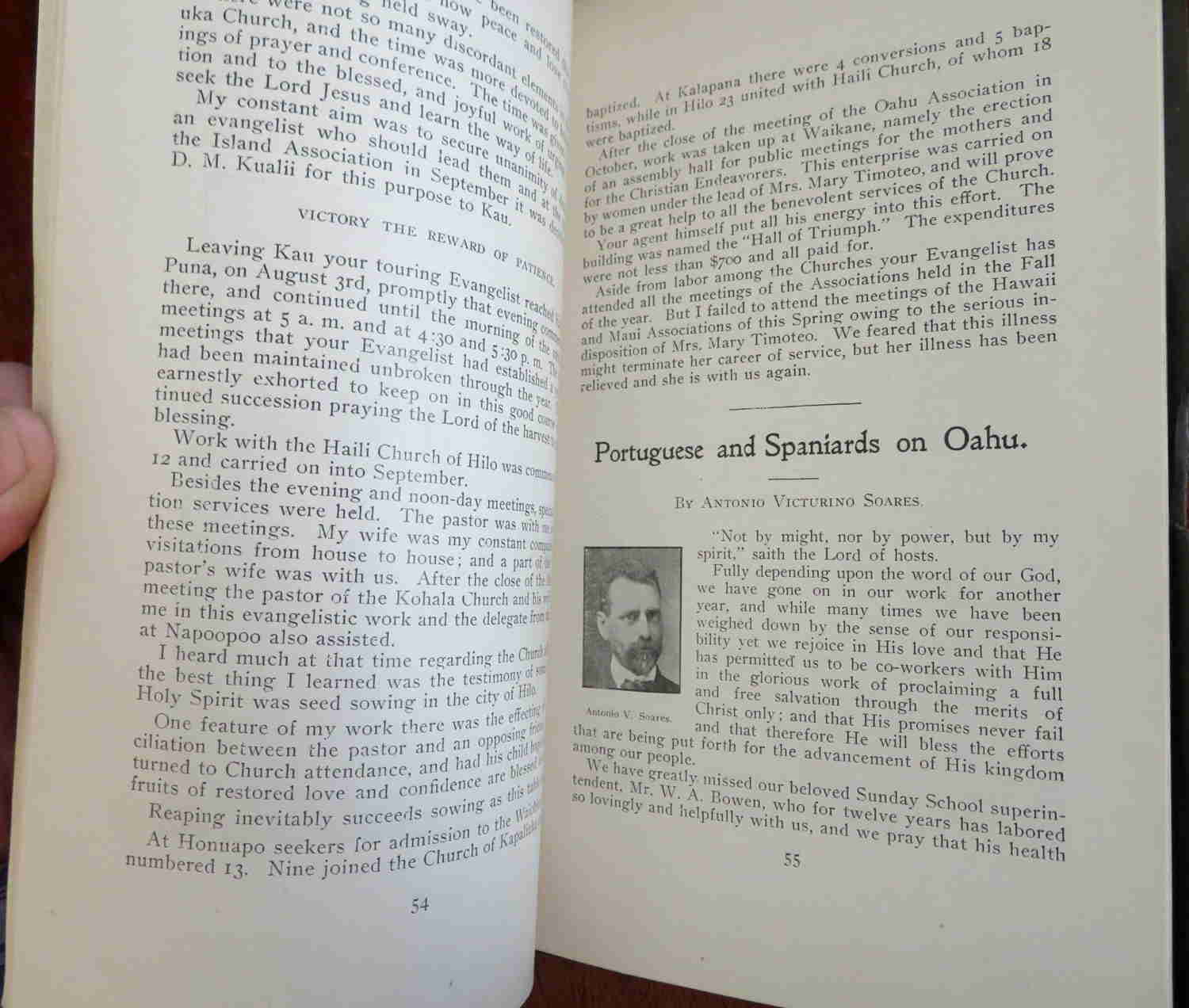 Hawaiian Evangelical Association 1907 Illustrated Report Mission Book with Photos