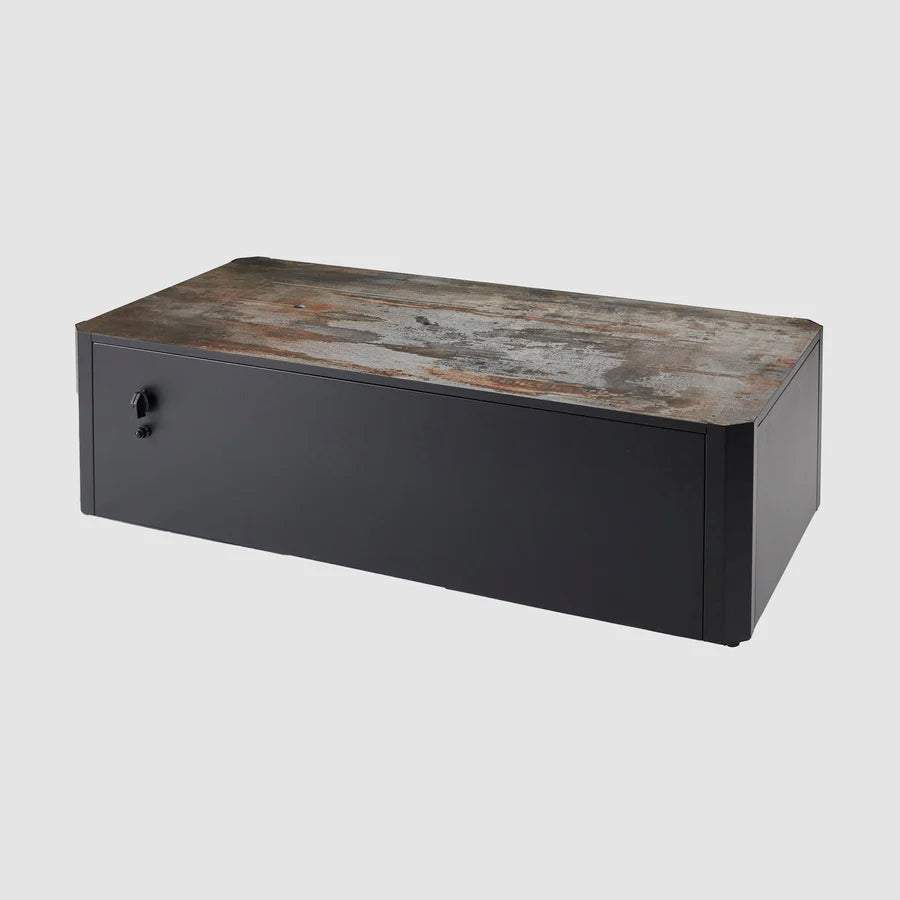Outdoor Greatroom Company Kinney Rectangular Gas Fire Pit Table