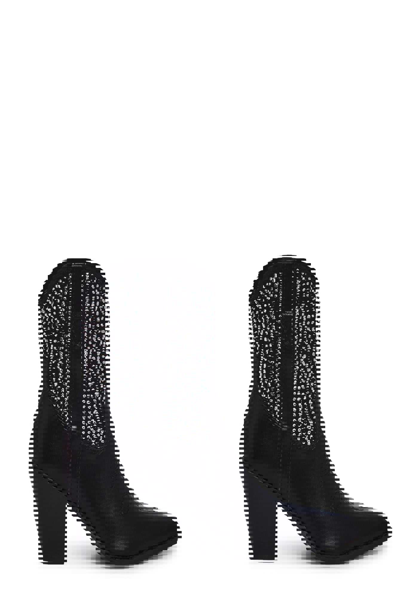 Cowgirl Ways Western Boots - Black