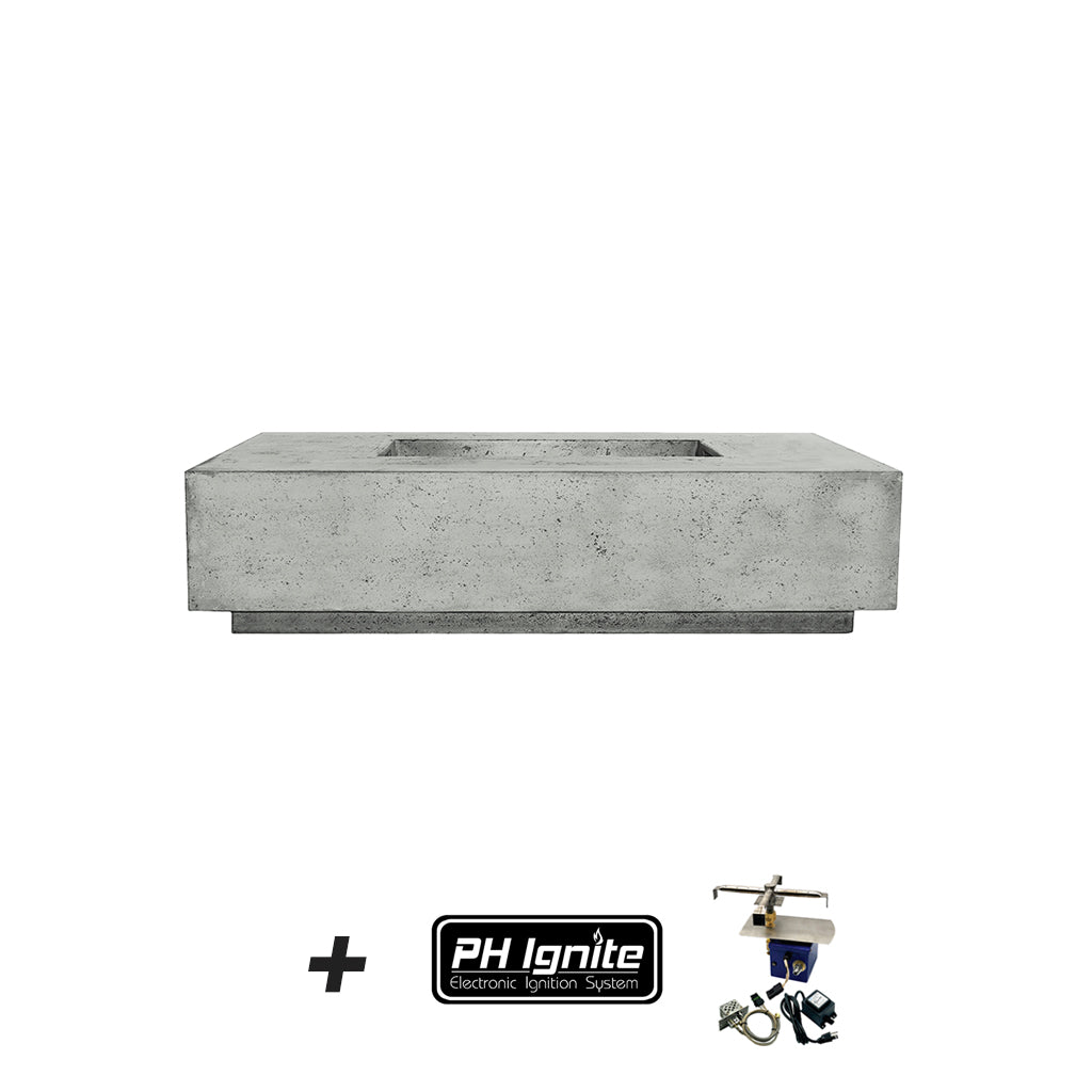 Tavola 4 Fire Table - Outdoor Gas Fire Pit with Lava Rocks