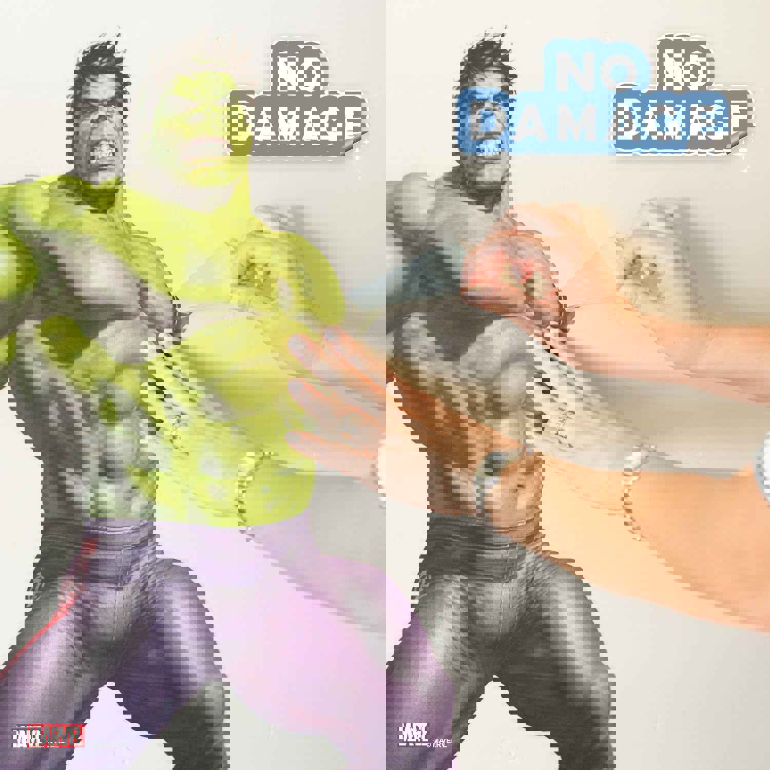 Hulk Interactive Augmented Reality Wall Decal