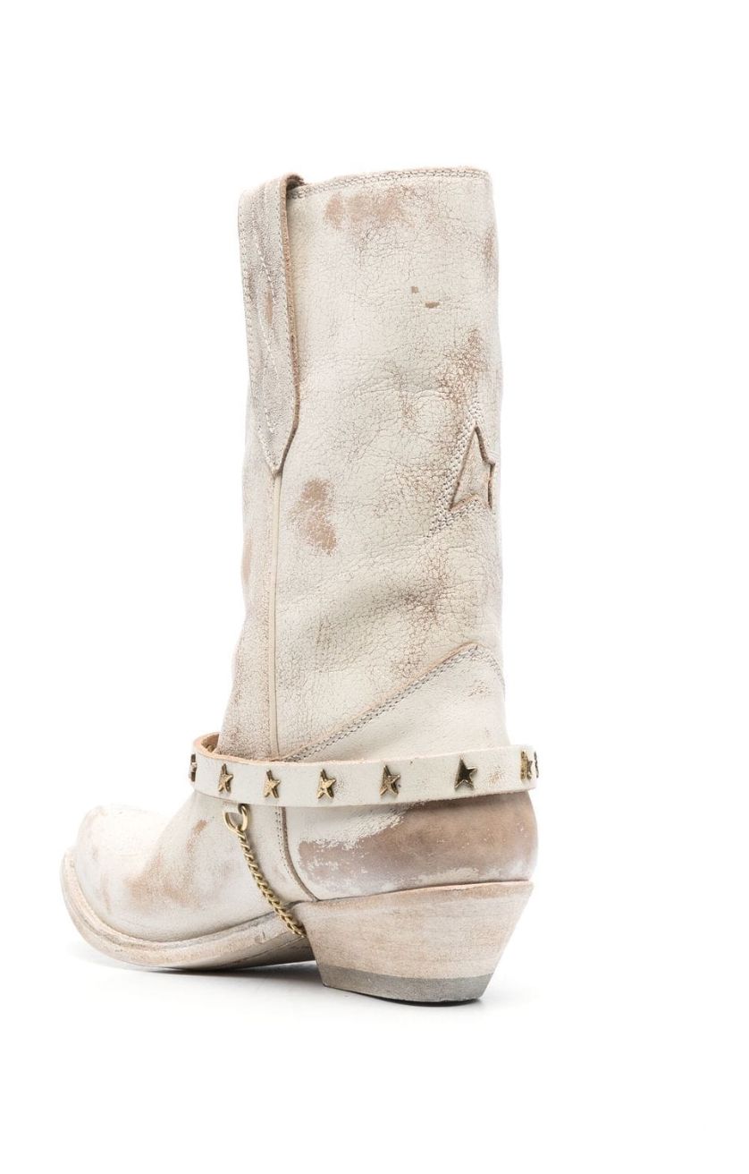 Golden Goose Low Wish Star Belt Boot