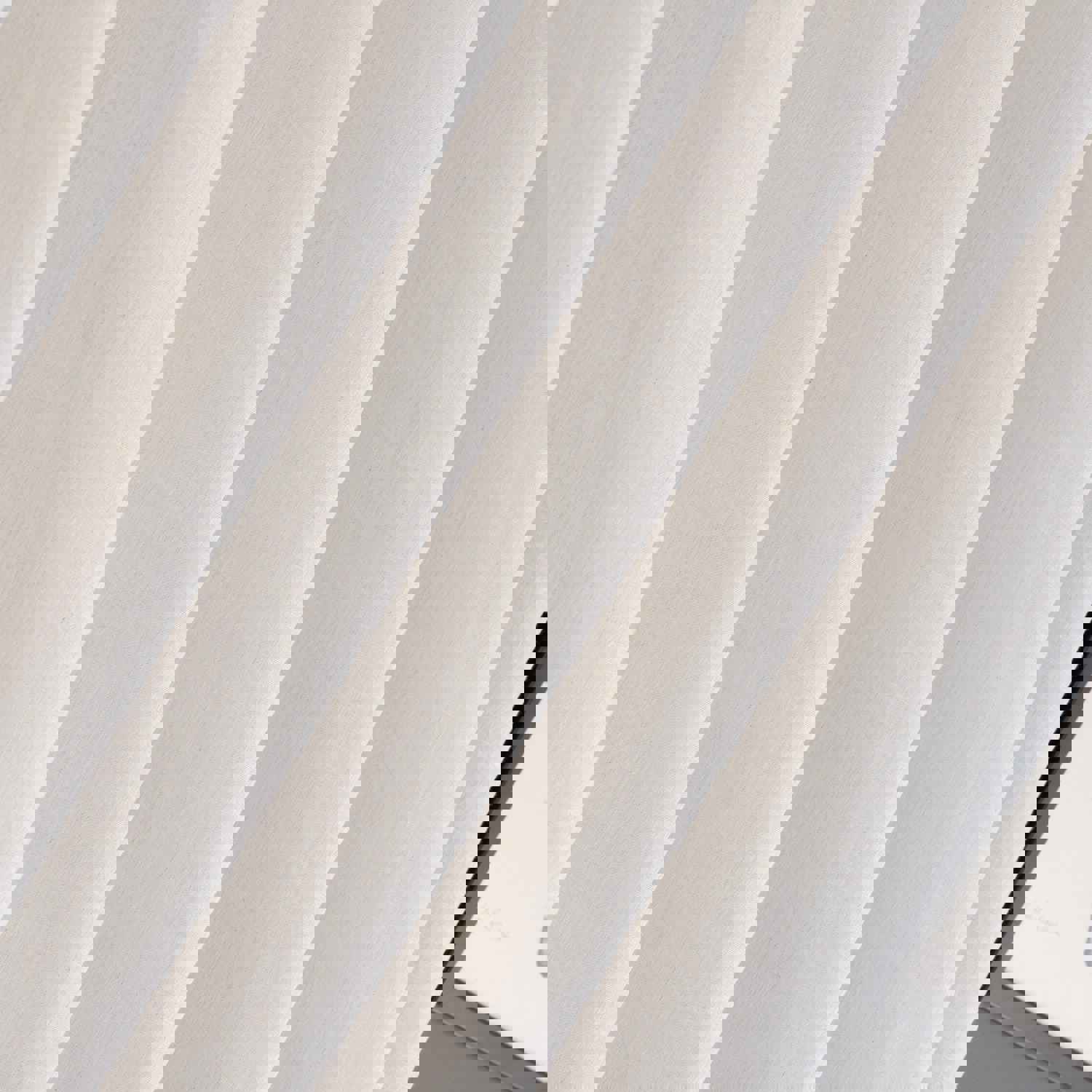 Custom Linen Sheer Curtains - 8 Color Options, Adjustable Luxury Drapery for Living Room & Bedroom