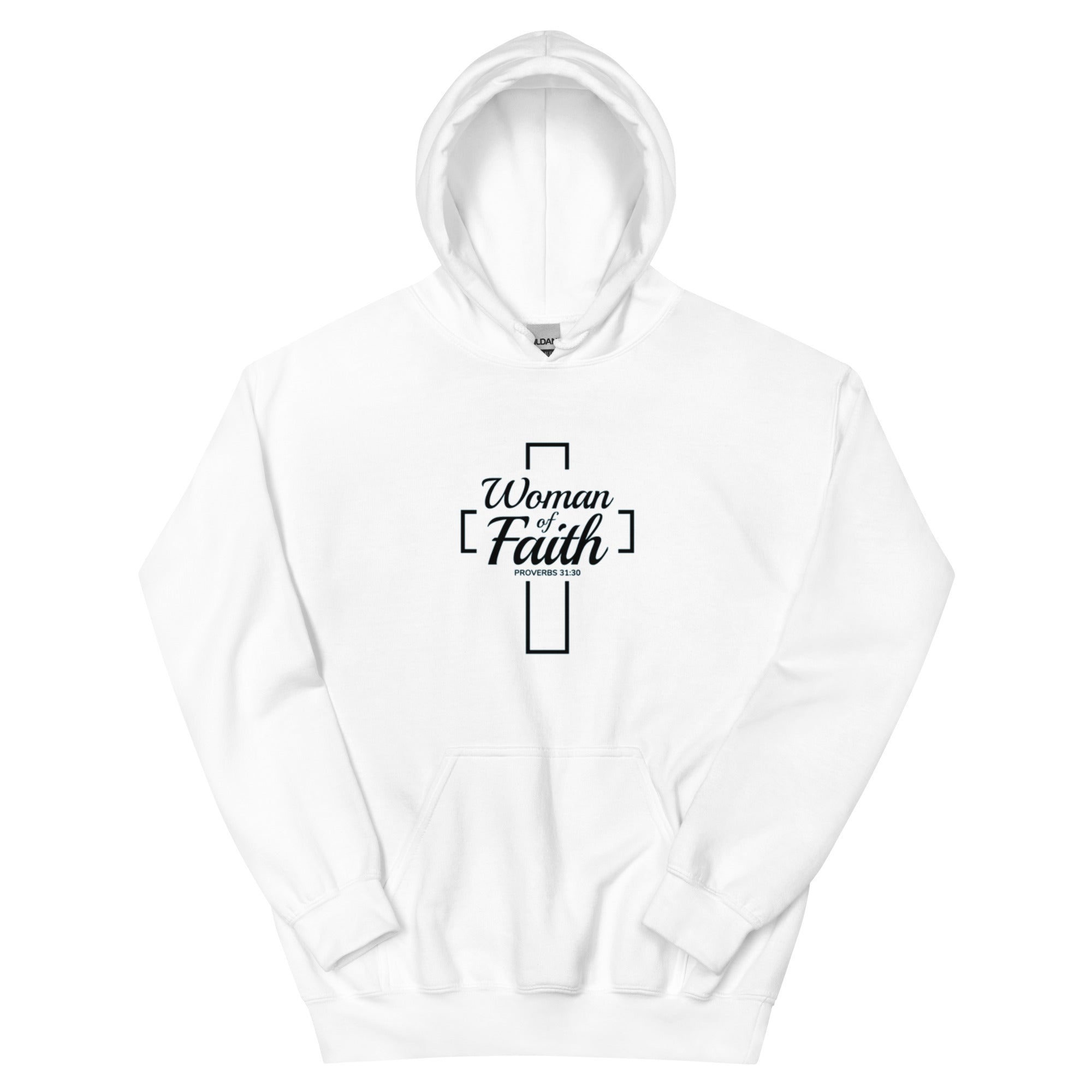 F&H Christian Woman of Faith Womens Hoodie