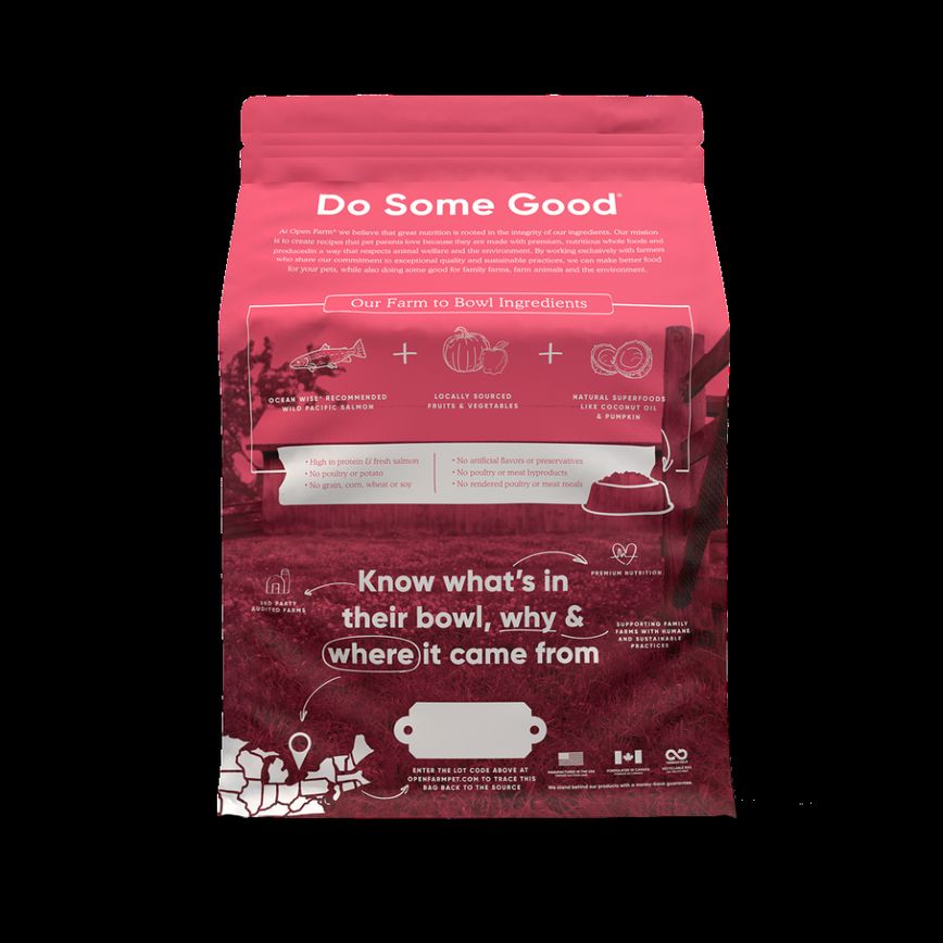 Open Farm Wild-Caught Salmon Dry Cat Food