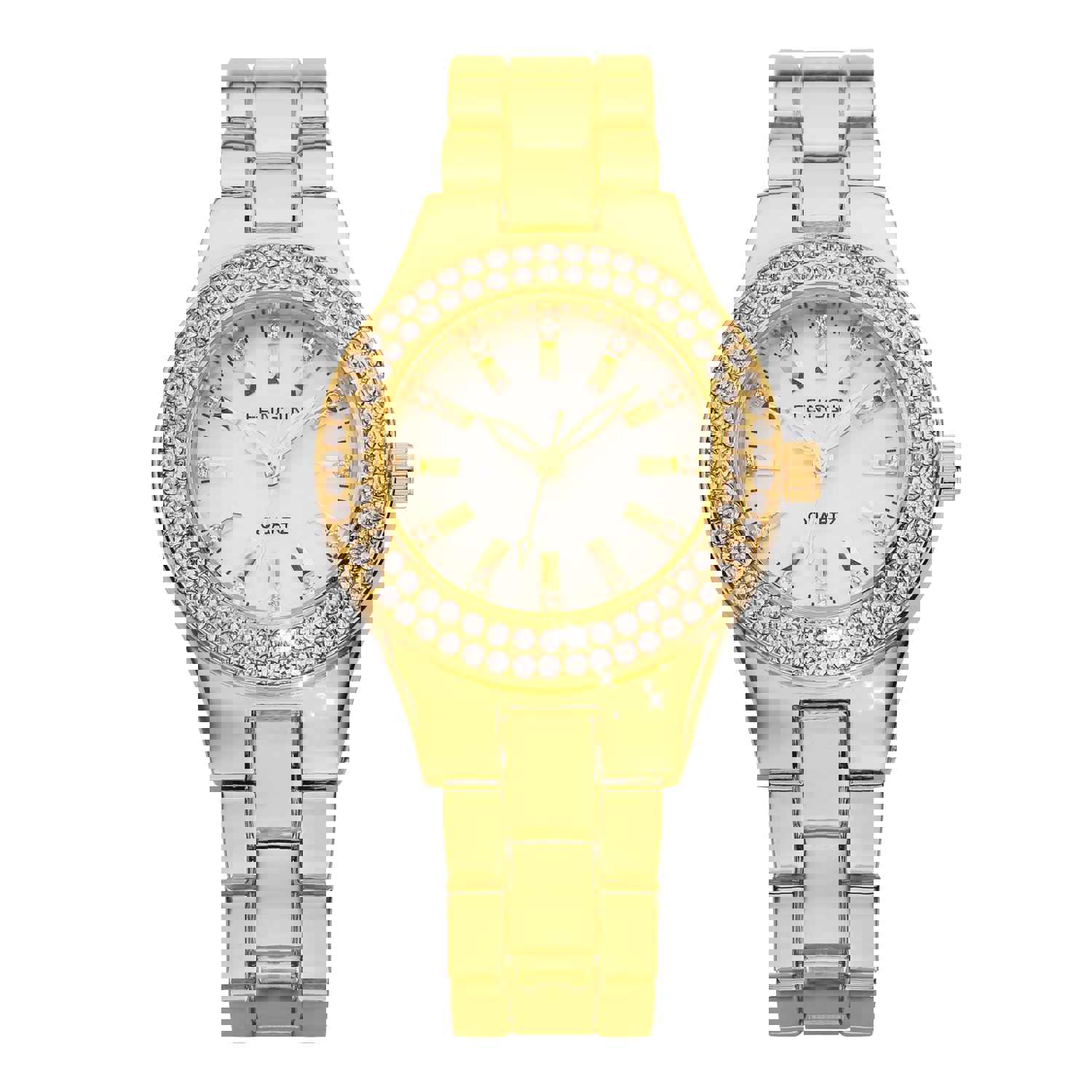 New Women's Watch: Korean Trend Full Diamond Waterproof Fashion Quartz Steel Belt Watch