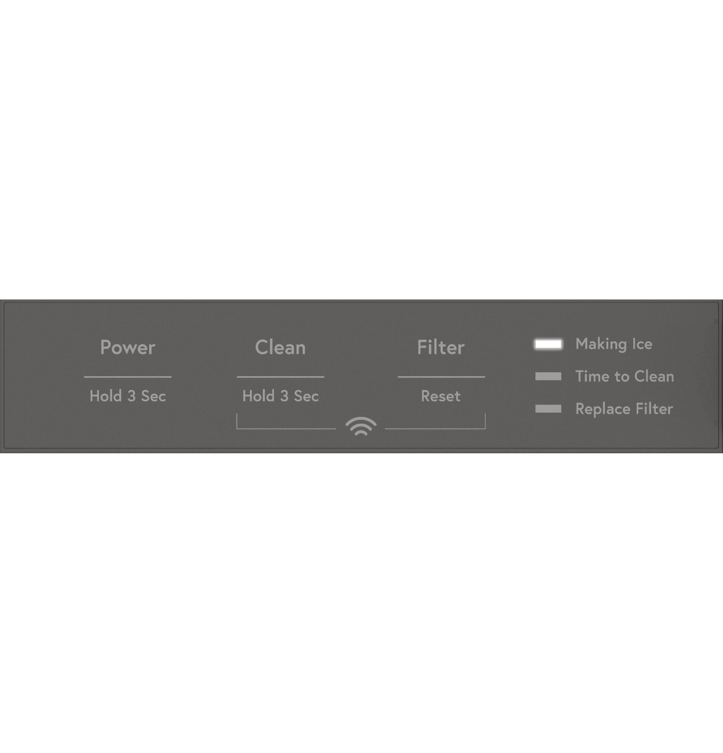 GE Appliances UCC15NPRII Ice Maker 15-Inch - Clear Ice