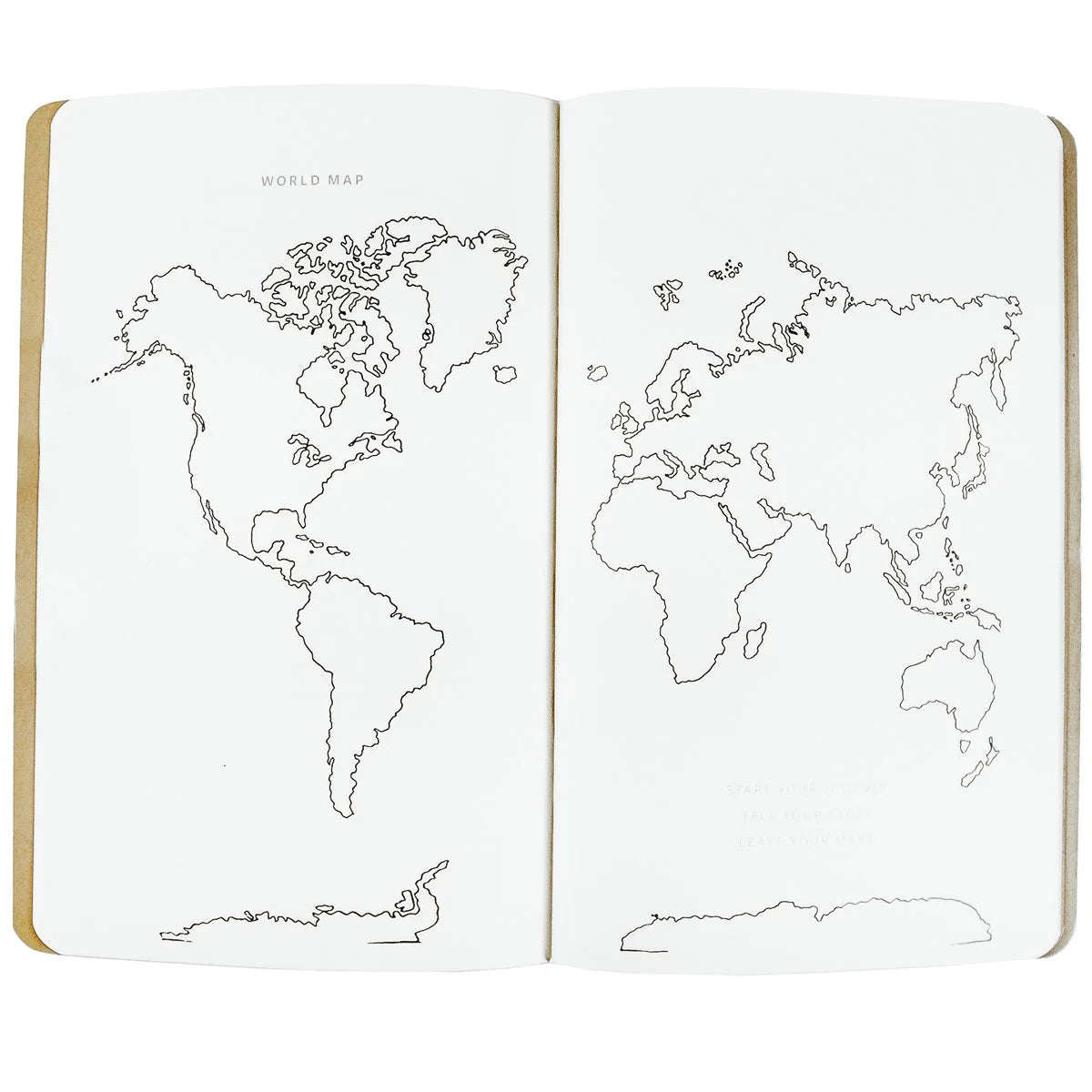 Globetrotter Vacation Travel Journal - Refillable Leather Journal with Planning Templates
