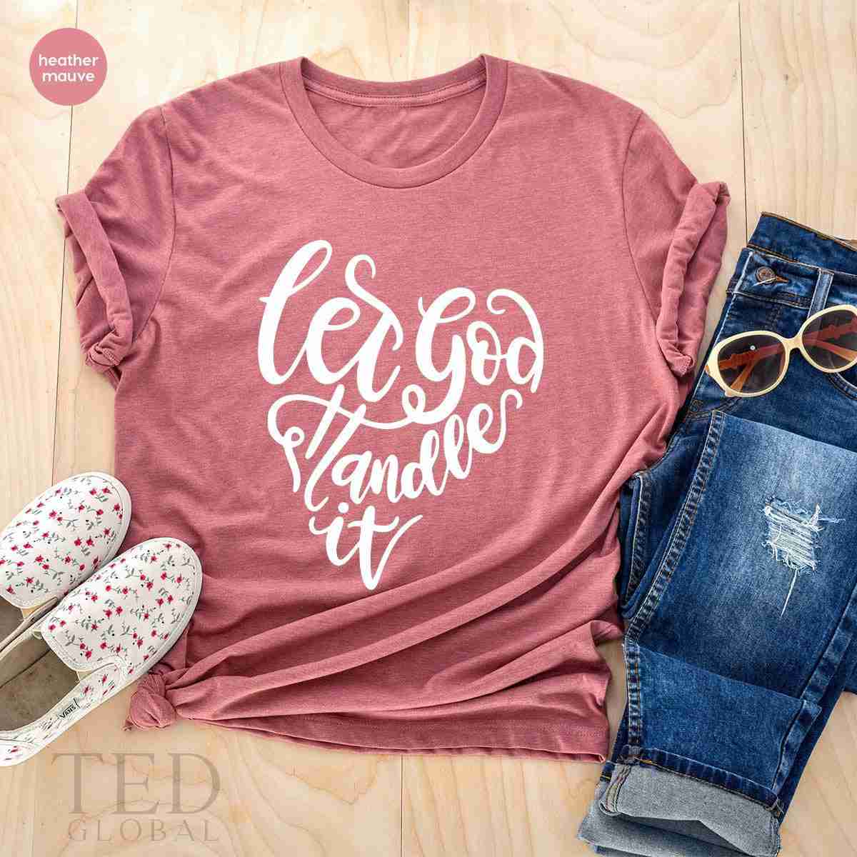 Cute Christian Shirt - Religious Faith Based Tee for Women