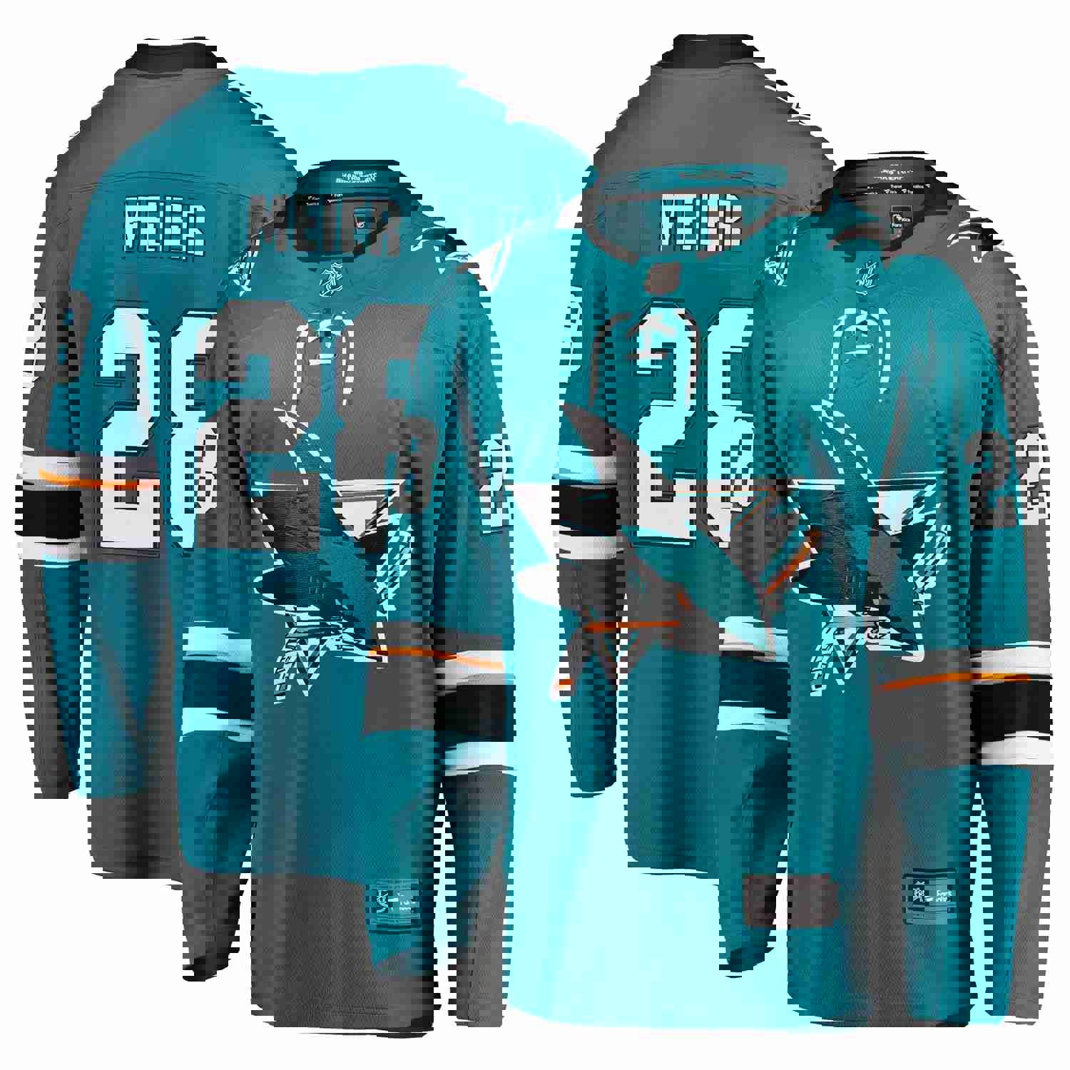 Timo Meier San Jose Sharks Fanatics Branded Home Premier Breakaway Player Jersey - Teal
