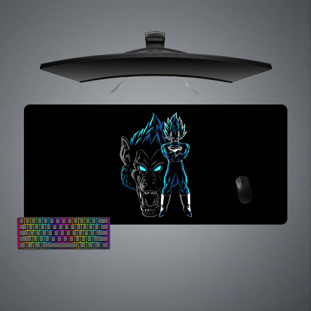 DBZ Great Ape Vegeta Design Gaming Mouse Pad - M-XXL Size for Enhanced Gaming Accuracy