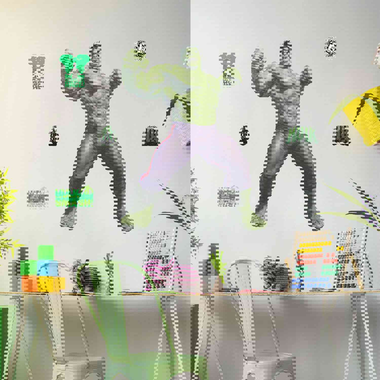 Hulk Interactive Augmented Reality Wall Decal