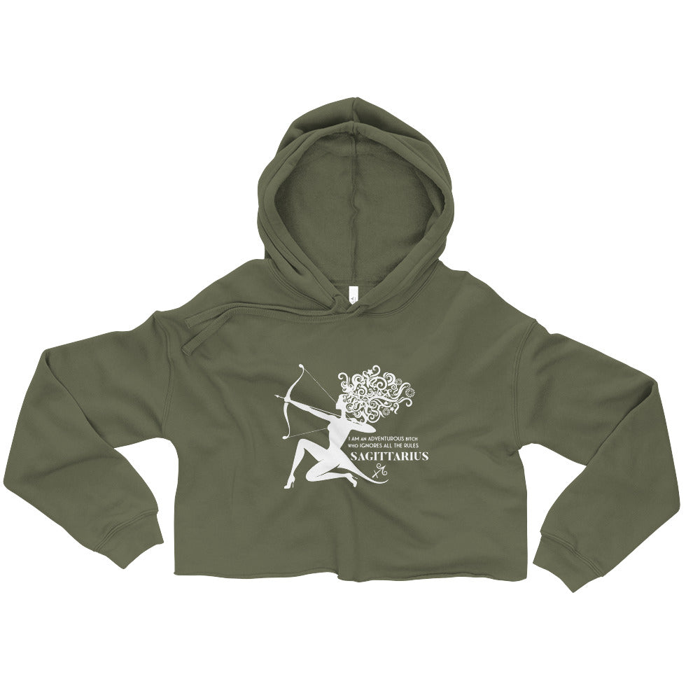 Crop Hoodie - Sagittarius
