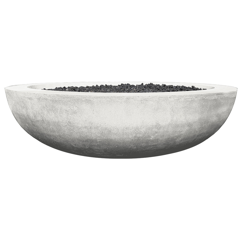Moderno 70 Fire Bowl - Gas Fire Pit with Lava Rocks